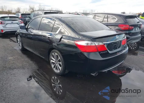 2013 Honda Accord Sport from USA, damaged, VIN 1HGCR2F56DA263404